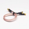 MMCX para MMCX Cable Assembly RG316 plug 18cm para plug