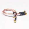 20 шт. кабель MMCX-MMCX в сборе RG316 18 см штекер к штекеру