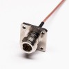 N Coaxial Cable Straight 4 Hole Flange to Right Angle MMCX Male Cable Assembly