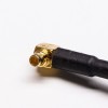 N Koaksiyel Kablo Düz 4 Delikflanjı Dik Açılı MCX Erkek Kablo Montajı