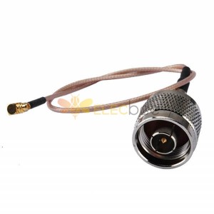 N Connector Cable 15CM with MMCX Male to N Plug RG316 for Wireless Antenna