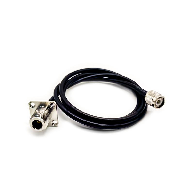 20 шт. 1 м TNC прямой штекер кабельный разъем к N Тип 4 отверстия прямой женский с RG223 RG58