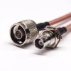 BNC Connector Coaxial Cable to N Type Straight Male RG142 Cable 10cm
