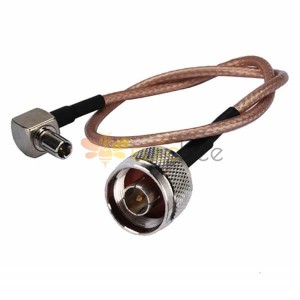 Коаксиальный кабель с N Разъем Мужской TS9 Plug Правый угол