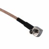 N Konnektörlü Koaksiyel Kablo Erkek ile TS9 Fiş Dik Açı