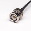 N Conectores 4 Buracos Reta Feminino para BNC Straight Male Cable com RG174