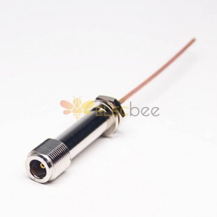 N Conector hembra a cable RG316 10CM