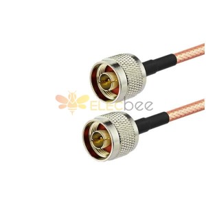 N Male Connector Cable Pigtail RG400 30CM pour Antenna