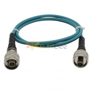 N Type Male to N Male Cable Assembly 6 جيجا هرتز RG223 RF كابل مرن