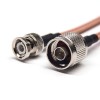 N Type to BNC Connector Male to Male for Cable RG142