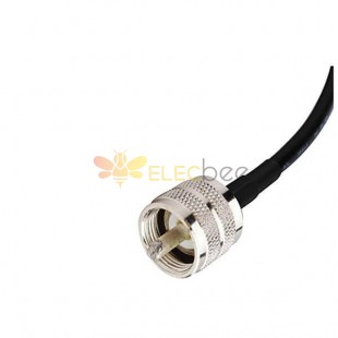 20pcs TNC Connector RG58 Coaxial Cable Assembly 50CM to PL259 UHF Connector for Wireless Antenna