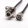 TNC Straight Plug Cable Connector to N Type 4 Holes Straight Female with RG223 RG58 RG223 1m