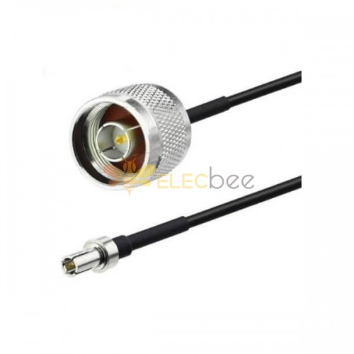 Type N Connector Cable to TS9 Male 4G LTE Modem Antenna Extension Adapter Cable RG174 10CM