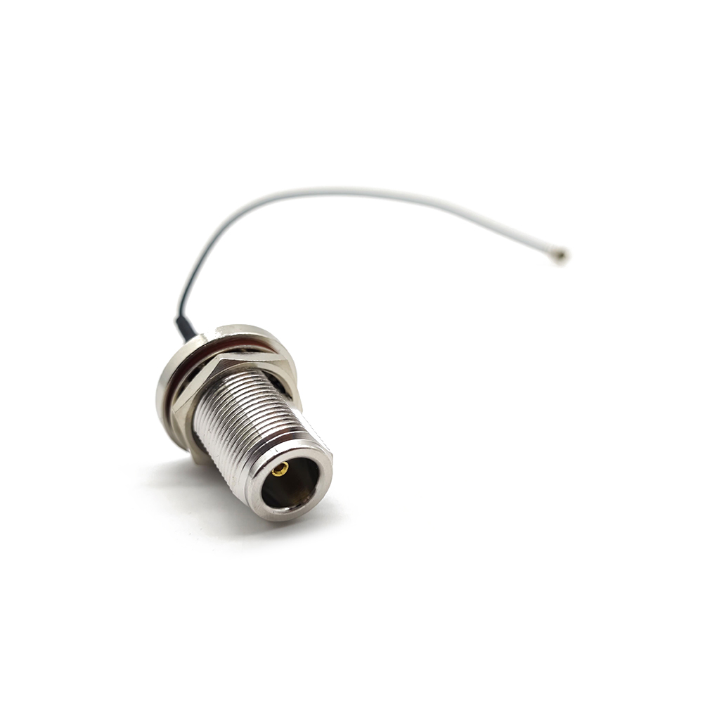 UFL Ipex 轉 N 型母頭插頭射頻天線連接器 15 厘米尾纖電纜