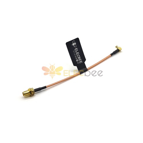 20pcs SMA Antenna Cable Extension Assembly RG316 SMA Female to MCX Male Right Angle 15CM