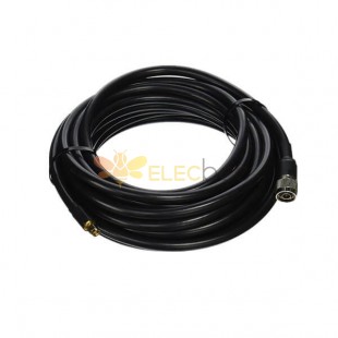 Antena RP SMA Cable de extensión LMR400 8M con conector macho N
