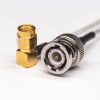 BNC Straight Connector Male to SMA Male RP Right Angled Coaxial Cable with RG316 10cm