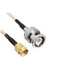 20pcs BNC vers SMA Câble 30cm Connecteur Adaptateur Coaxial RF