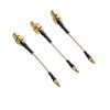 Cable with SMA Connector Female to MMCX Male RG316 Assembly 10CM 3pcs