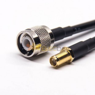 1M Male TNC Straight Cable Connector to SMA Straight Female with RG223 RG58