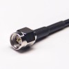MCX Female to SMA Male Nickel Plating Coaxial Cable RG174