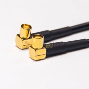 30 adet MCX Dişi - SMA Erkek Nikel Kaplama Koaksiyel Kablo RG174 10 cm