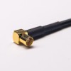 30pcs MCX to SMB Cable RG174 SMB Male Right Angle to MCX Female Right Angled rf Cable Assembly