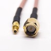 MMCX to SMA Cable MMCX Male Straight to SMA Straight Male Coaxial Cable with RG316