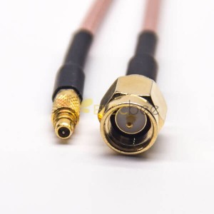 MMCX para SMA Cabo MMCX Masculino direto para SMA Straight Male Coaxial Cable com RG316