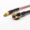 MMCX to SMA Cable MMCX Male Straight to SMA Straight Male Coaxial Cable with RG316