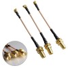 MMCX to SMA Cable RG316 10CM Low Loss Antenna Extension Cable 3pcs