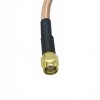 20 piezas N conector SMA adaptador Cable Coaxial montaje 100CM RG142 N macho a RP-SMA macho