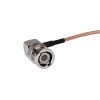 SMA to BNC Cable Right Angle Plug to Plug Assembly Pigtail RG316 15CM for Antenna