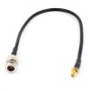 20 шт., кабель N SMA RG58, 20 см, с косичкой-адаптером N Female to RP-SMA Female