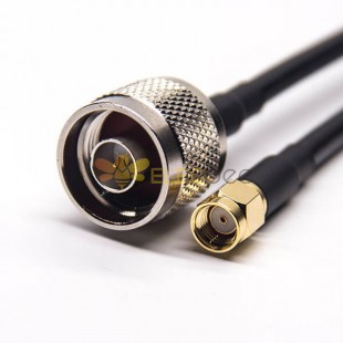 20 шт. N Тип кабельные разъемы прямой штекер к SMA штекер RP кабель с RG58