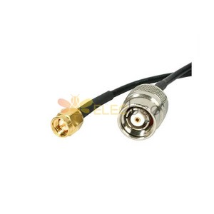 Удлинительный кабель с косичками, 20 шт., кабель-адаптер RP-TNC-SMA для беспроводной антенны, 3 м