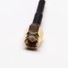 RF Cable Assembly Straight SMA Male to Straight RP SMA Male 20cm Cable