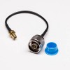 CÂBLE COaxial RF Straight SMA Femelle à Crimp N Male Cable Assembly With RG174 Cable