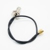 Cable de antena RG174 con SMA macho a BNC hembra, adaptador, Cable flexible de 30CM, 2 uds.