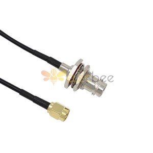 Cable de antena RG174 de 40 Uds. Con SMA macho a BNC hembra, Cable adaptador Pigtail de 30CM