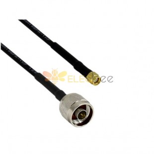 Conjunto de cables RP SMA con RP-SMA macho a N macho LMR195 Cable WiFi coaxial 6M