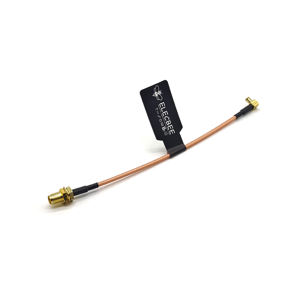 SMA Antenna Cable Extension Assembly RG316 SMA Female to MCX Male Right Angle 15CM