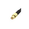 SMA Bulkhead Cable RG316 15CM to MCX Male RF Coaxial Cable 2pcs