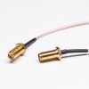 SMA Bulkhead Cable with Brown Coaxial Cable RG316 + TD