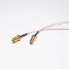 Câble de cloison SMA 20pcs avec câble coaxial marron RG316 + TD