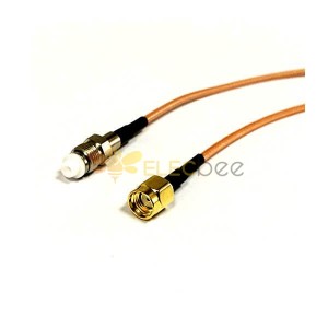 Cable SMA 15cm RP SMA Enchufe a FME hembra Jumper cable RG316