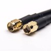 SMA Cable Male to RP Male Straight RF Cable RG58 1m Length