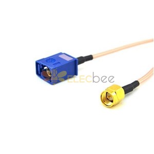 20 Stück SMA-Kabel RG316 GPS-Antennenverlängerungskabel Fakra C-Buchse auf SMA-Stecker Zopf 10 cm