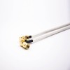 SMA Cable Soldering Coaxial Assembly Male Right Angled to RG405 Cable
