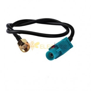 SMA Extension Cable RG174 with Fakra Z Male Connector 20cm